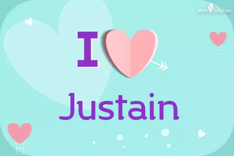 I Love Justain Wallpaper