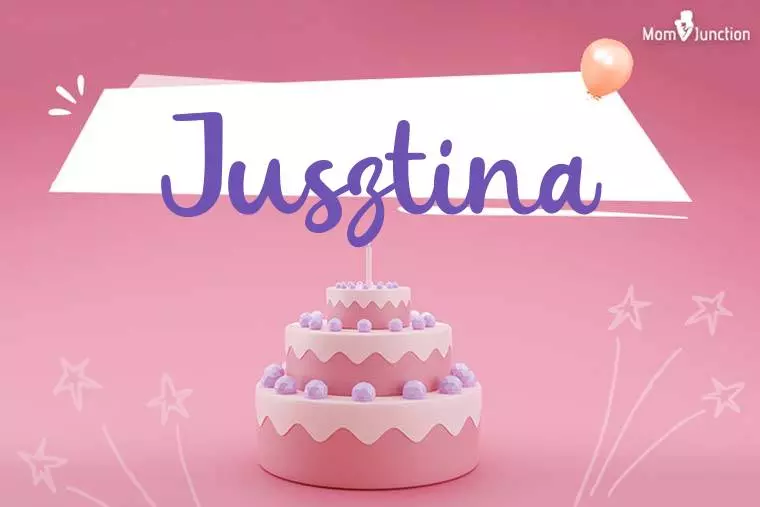 Jusztina Birthday Wallpaper