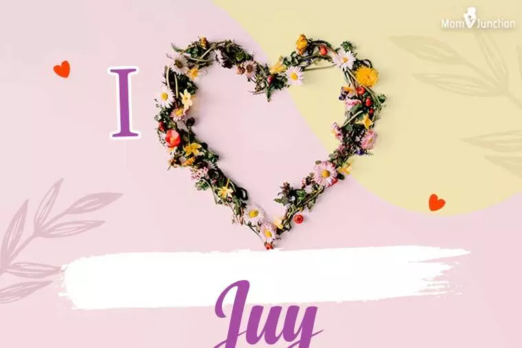 I Love Juy Wallpaper