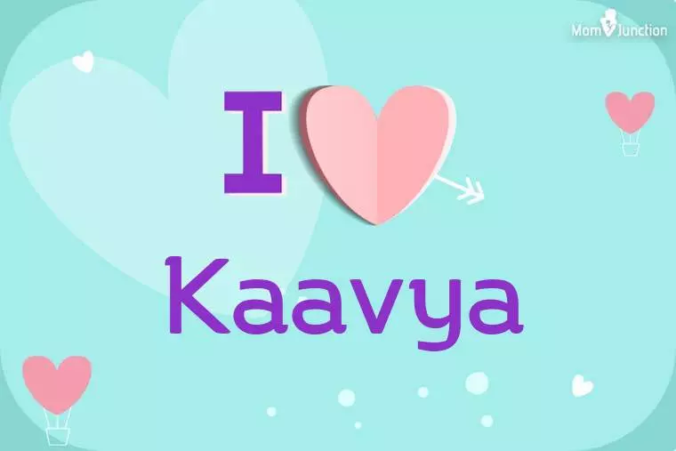I Love Kaavya Wallpaper
