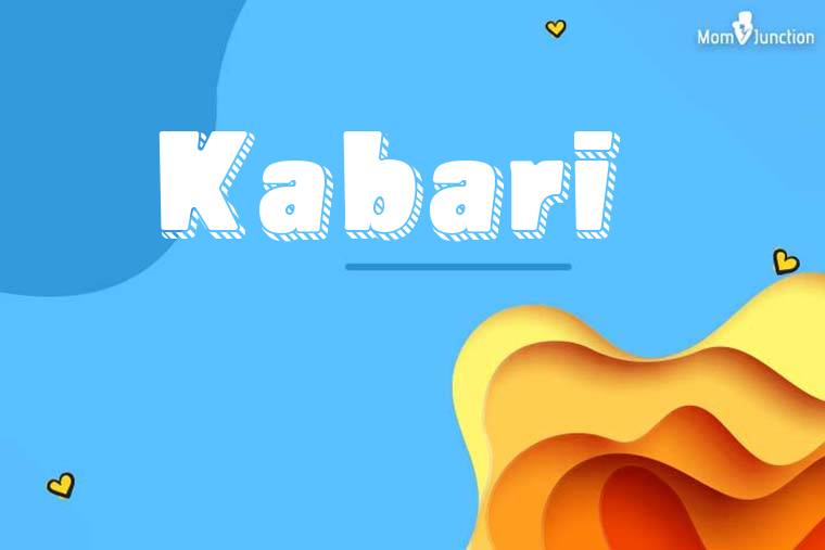 Kabari 3D Wallpaper