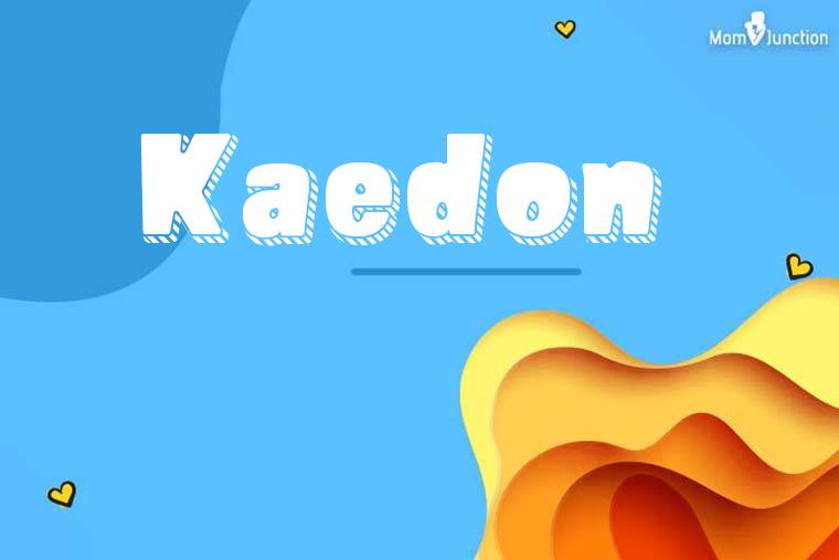 Kaedon 3D Wallpaper