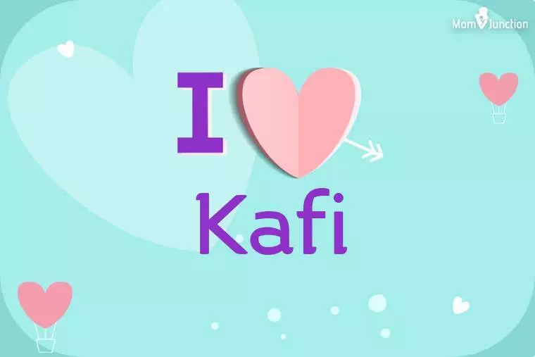 I Love Kafi Wallpaper