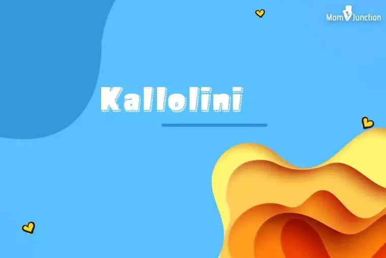 Kallolini 3D Wallpaper