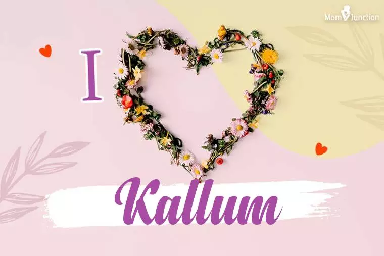 I Love Kallum Wallpaper