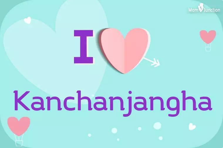 I Love Kanchanjangha Wallpaper