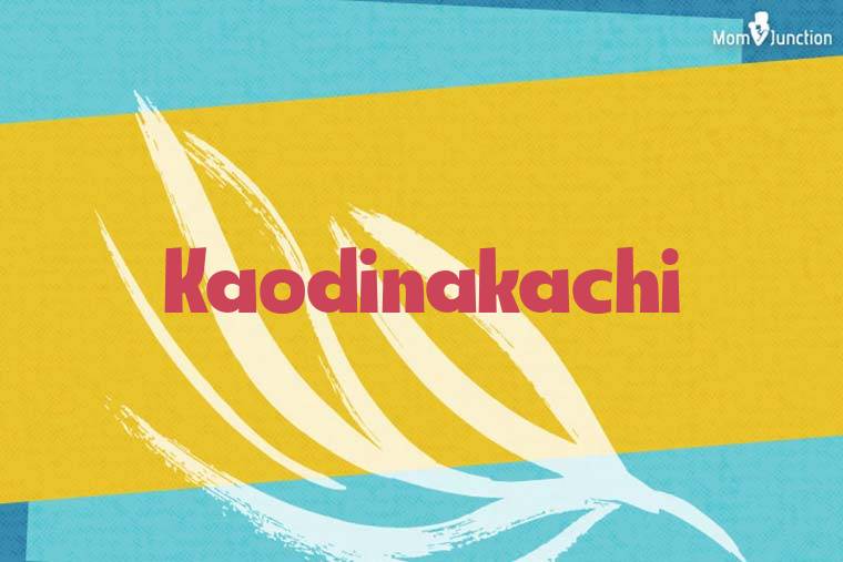 Kaodinakachi Stylish Wallpaper
