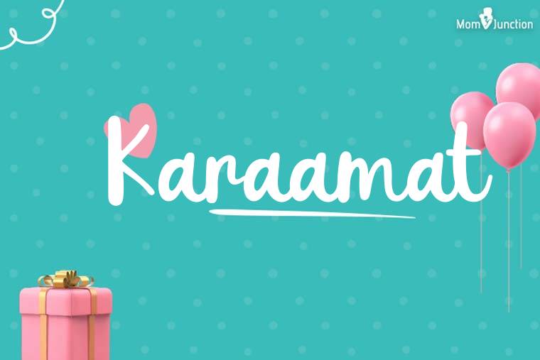 Karaamat Birthday Wallpaper