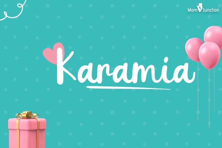 Karamia Birthday Wallpaper
