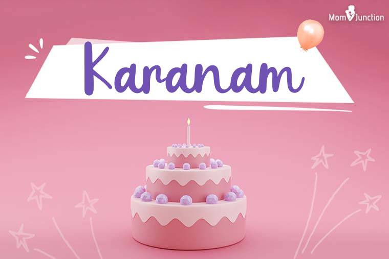 Karanam Birthday Wallpaper