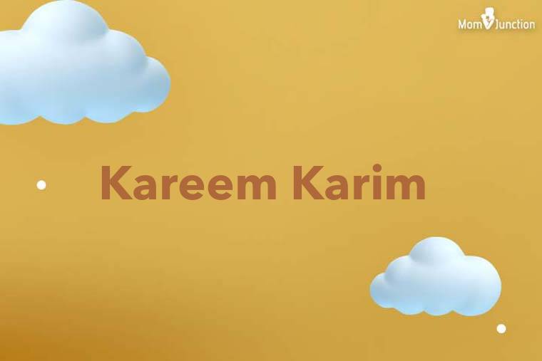 Kareem Karim 3D Wallpaper