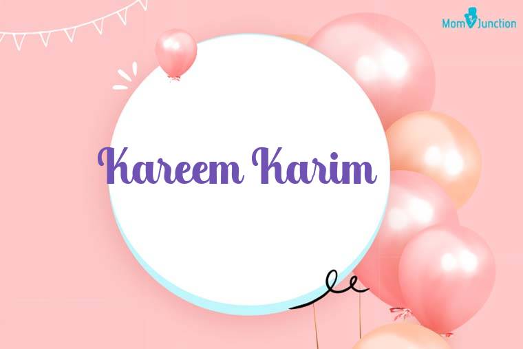 Kareem Karim Birthday Wallpaper