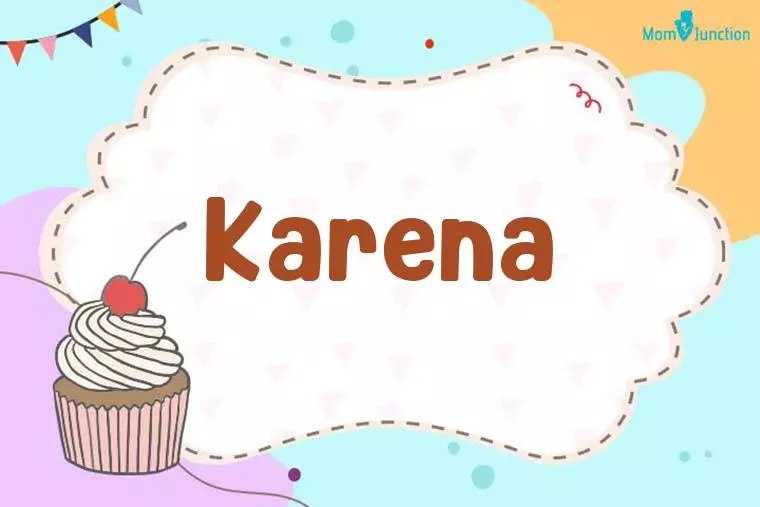 Karena Birthday Wallpaper