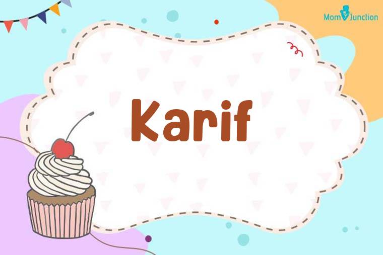 Karif Birthday Wallpaper