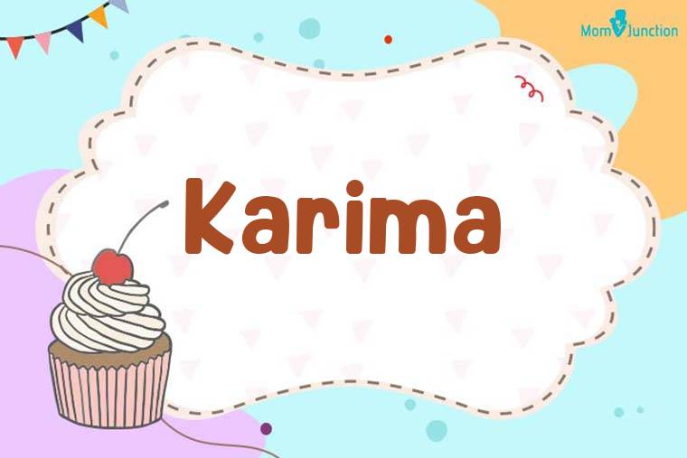 Karima Birthday Wallpaper