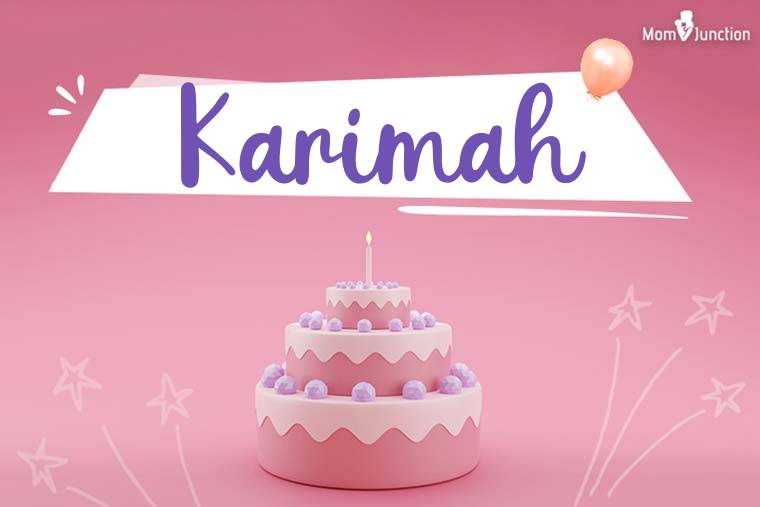 Karimah Birthday Wallpaper
