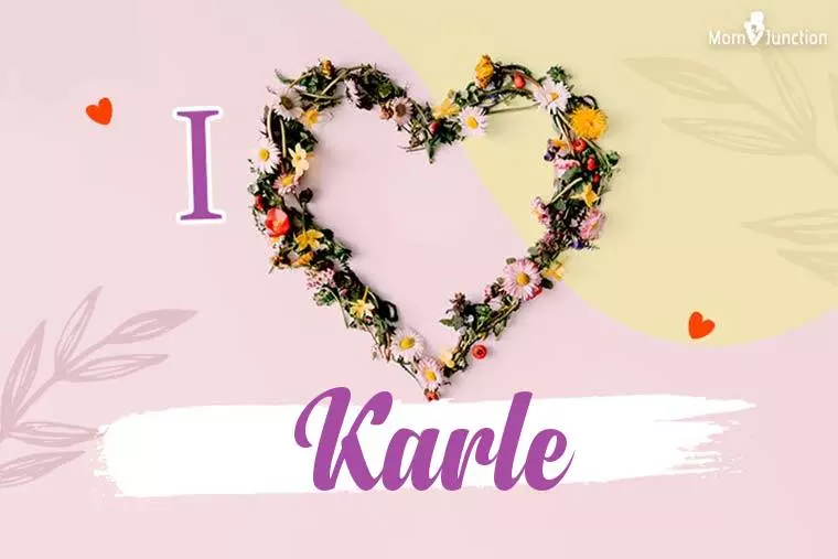 I Love Karle Wallpaper