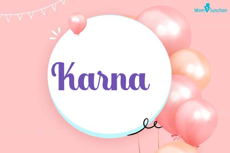 Karna Birthday Wallpaper