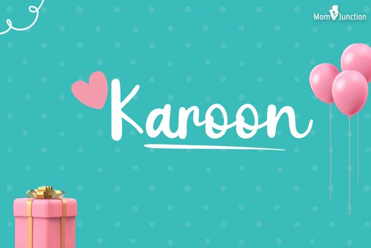 Karoon Birthday Wallpaper