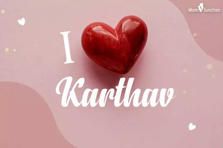 I Love Karthav Wallpaper