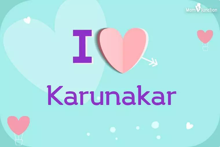 I Love Karunakar Wallpaper