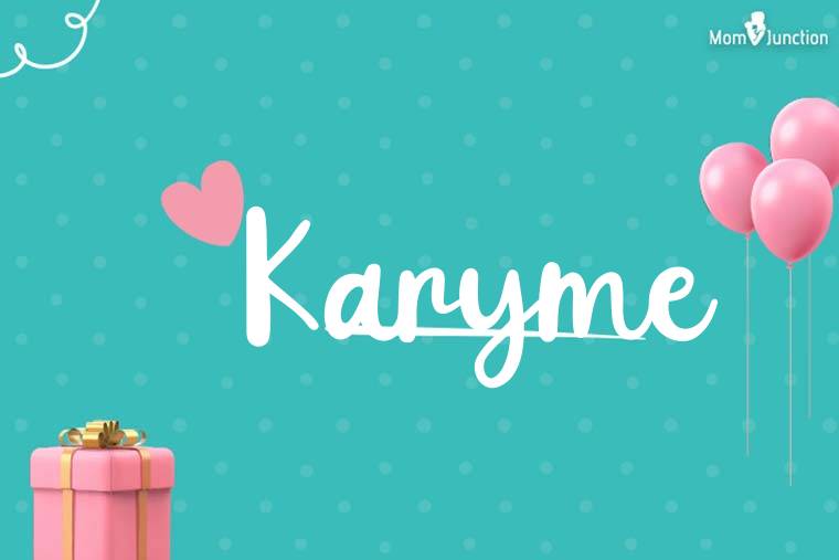 Karyme Birthday Wallpaper