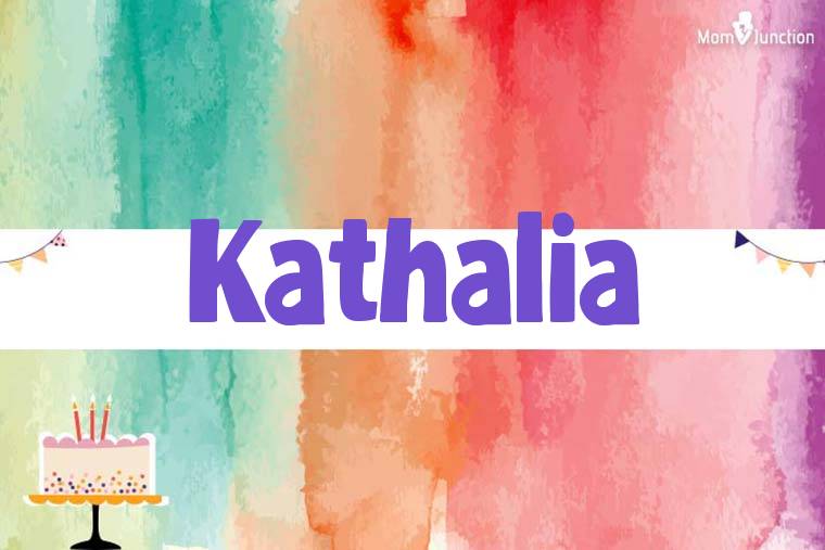 Kathalia Birthday Wallpaper