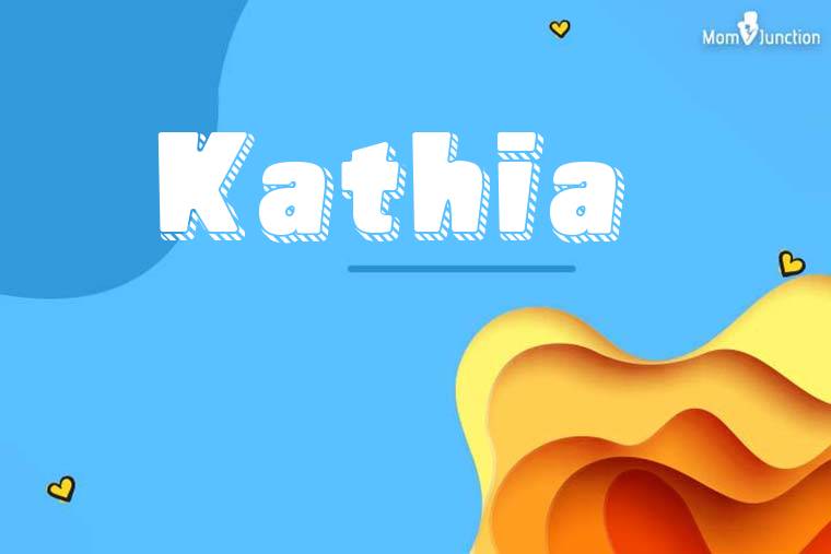 Kathia 3D Wallpaper
