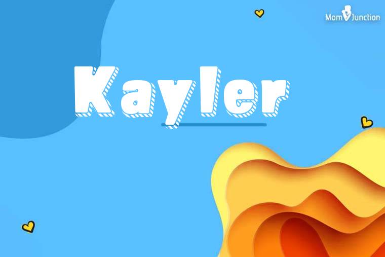 Kayler 3D Wallpaper