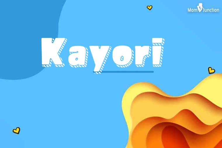 Kayori 3D Wallpaper