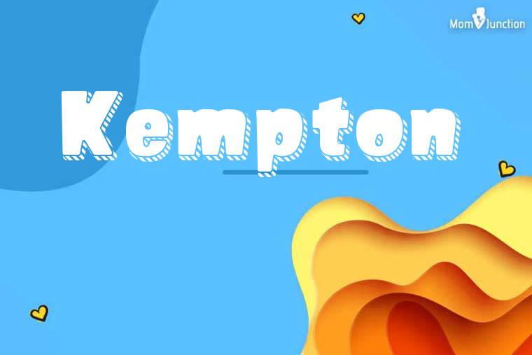 Kempton 3D Wallpaper