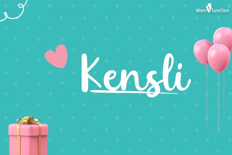 Kensli Birthday Wallpaper