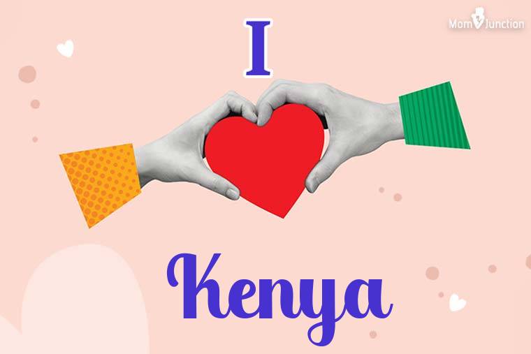 I Love Kenya Wallpaper