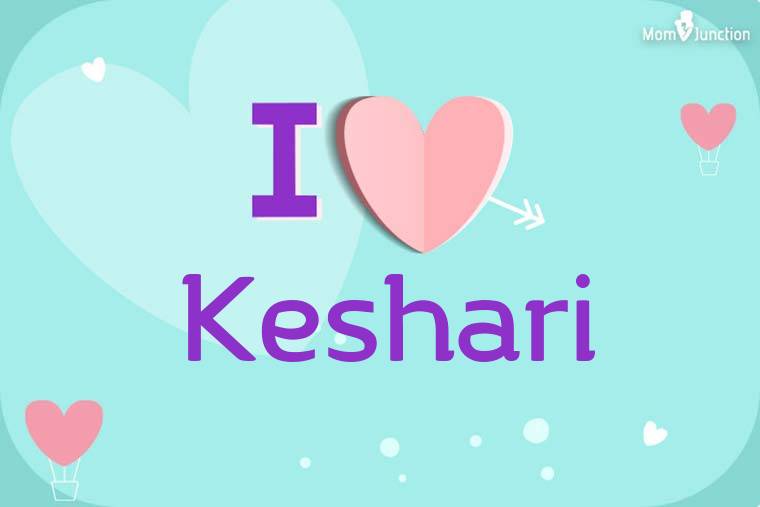 I Love Keshari Wallpaper