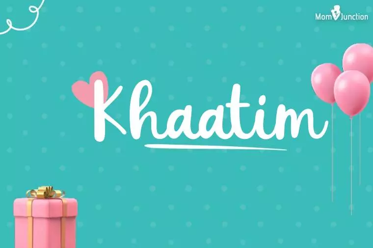 Khaatim Birthday Wallpaper