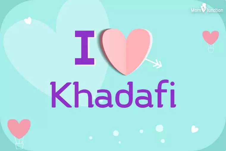 I Love Khadafi Wallpaper