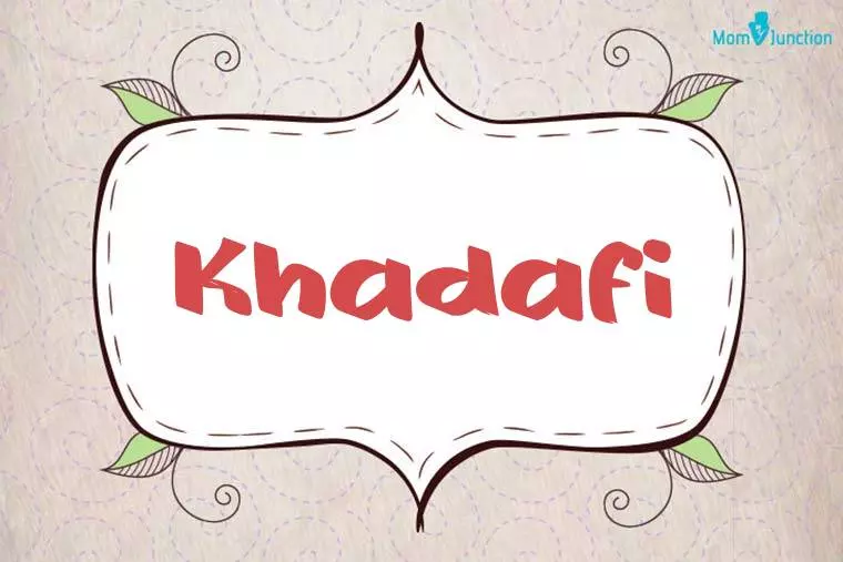 Khadafi Stylish Wallpaper