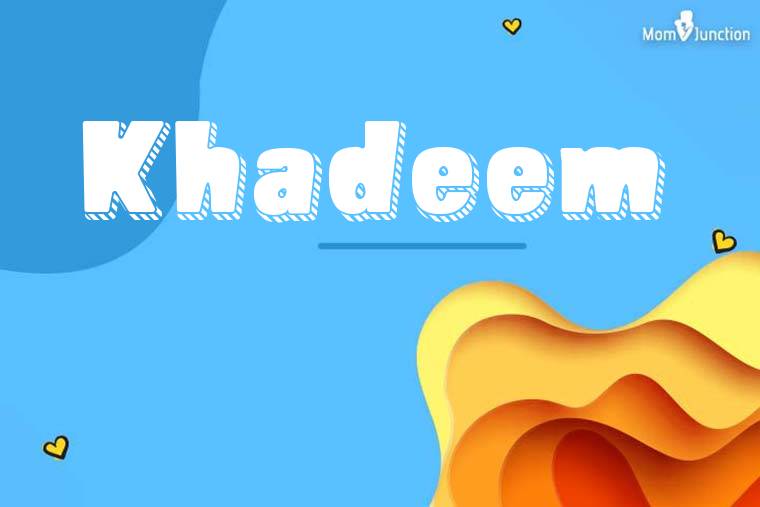 Khadeem 3D Wallpaper
