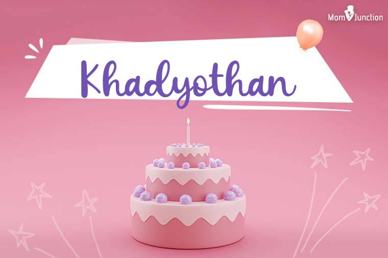 Khadyothan Birthday Wallpaper