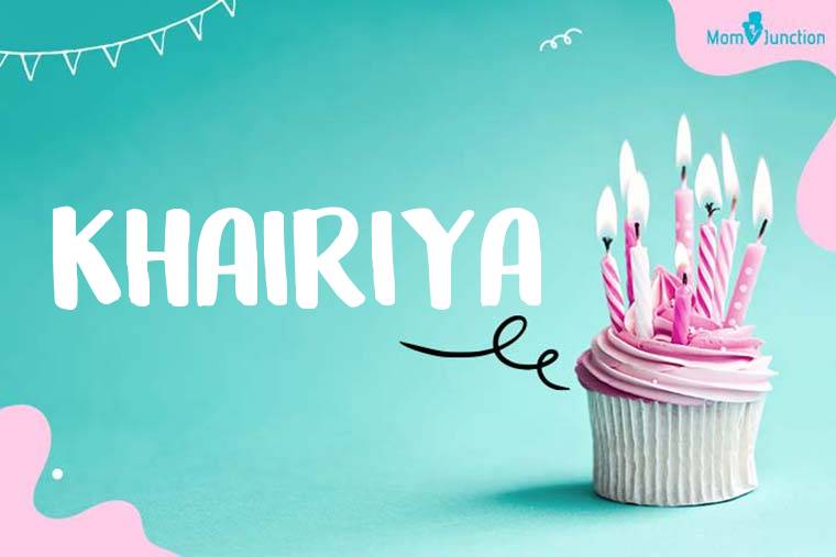 Khairiya Birthday Wallpaper