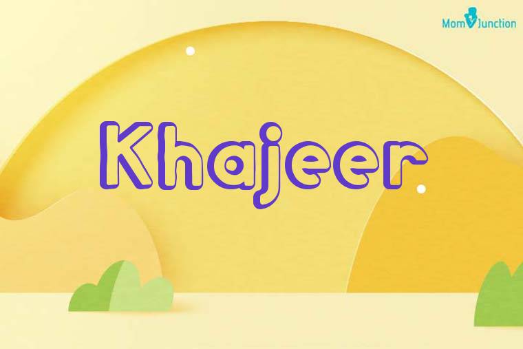 Khajeer 3D Wallpaper