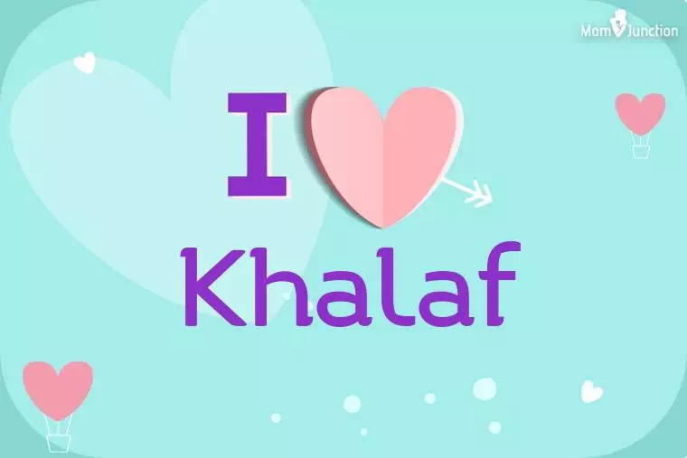 I Love Khalaf Wallpaper