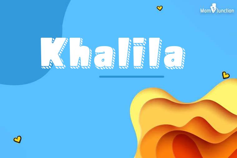 Khalila 3D Wallpaper