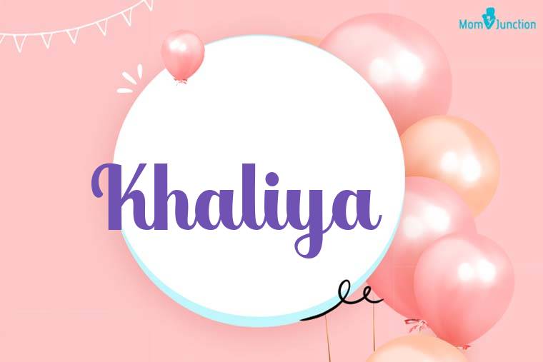 Khaliya Birthday Wallpaper