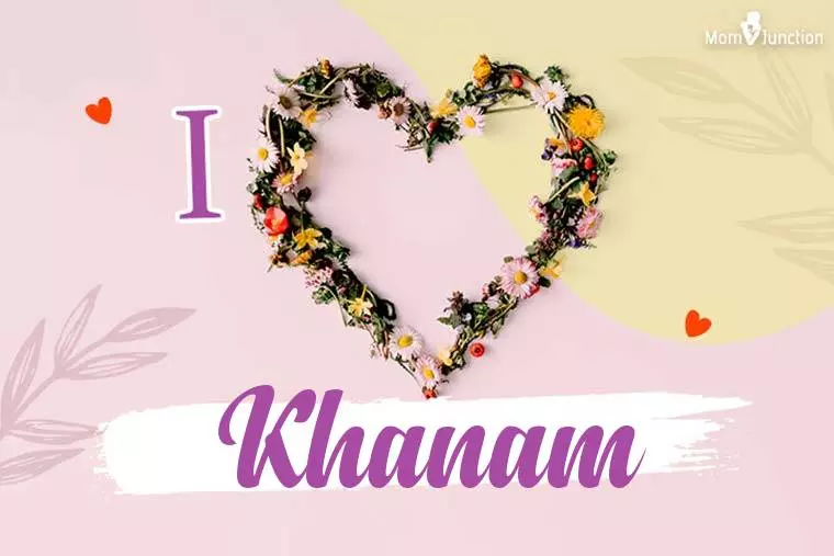 I Love Khanam Wallpaper