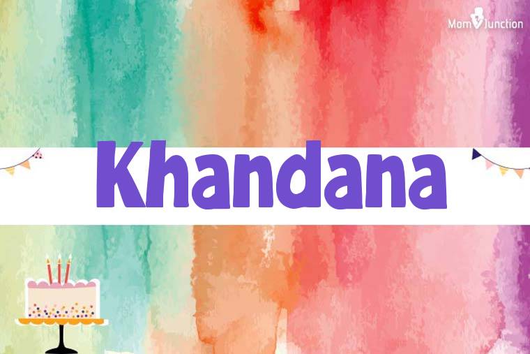 Khandana Birthday Wallpaper