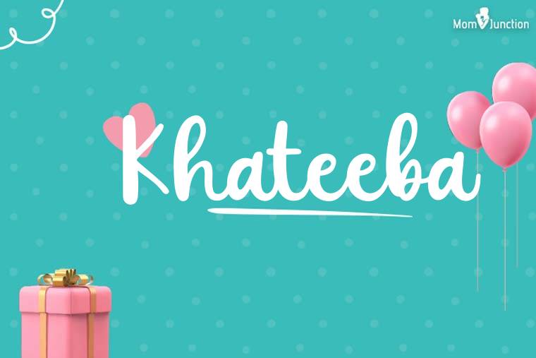 Khateeba Birthday Wallpaper