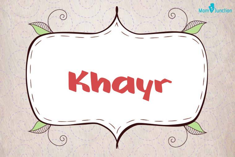 Khayr Stylish Wallpaper