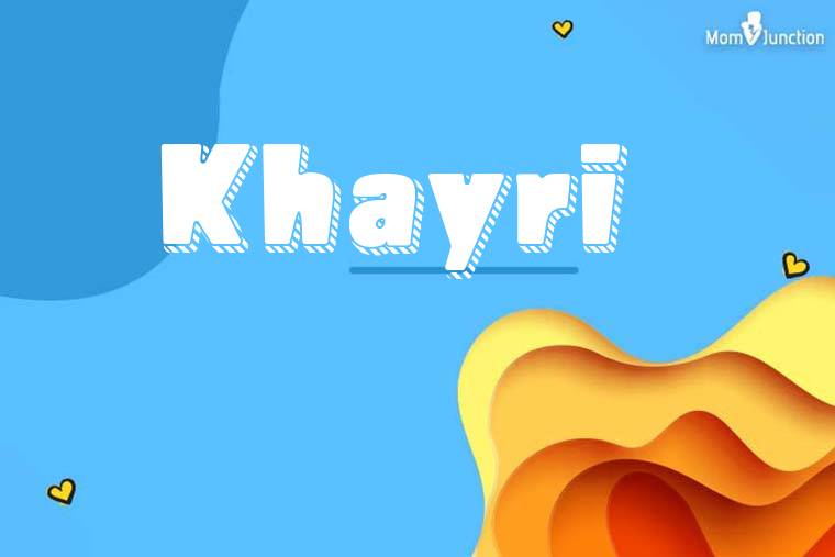 Khayri 3D Wallpaper
