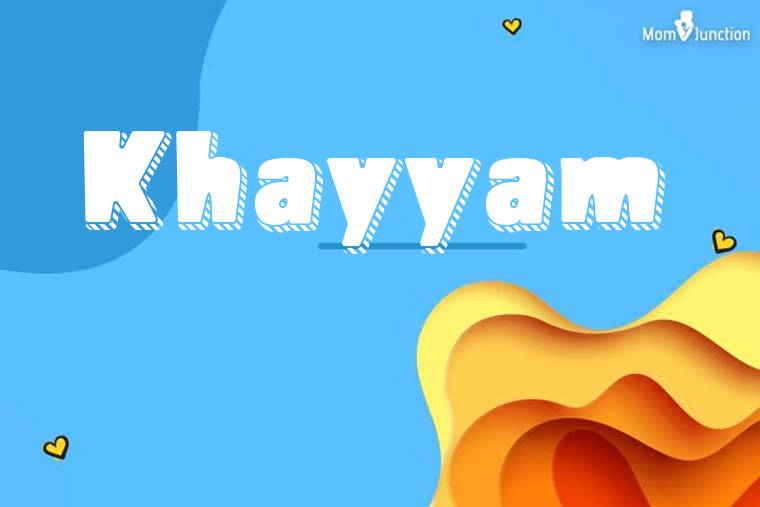 Khayyam 3D Wallpaper